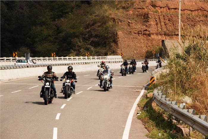 Harley owners participate in World Ride